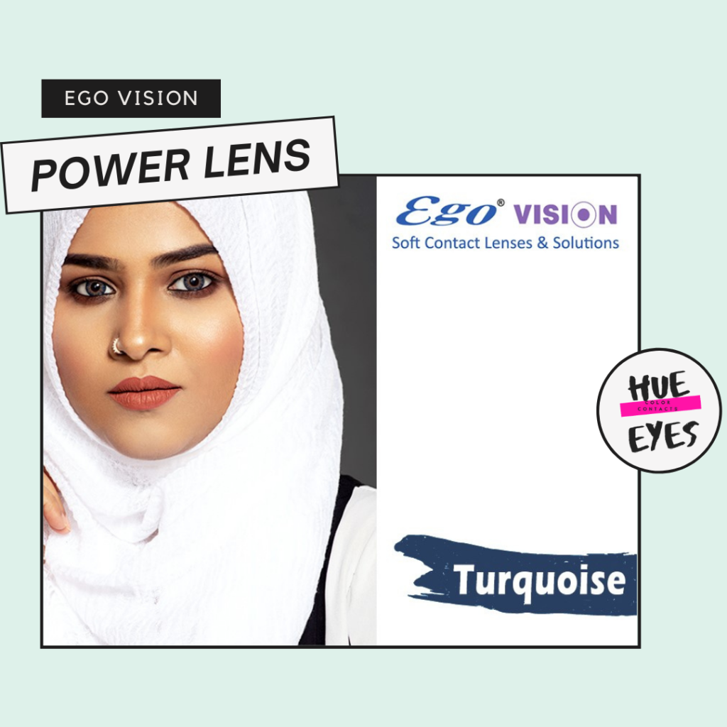 EGO Vision Power Lens Turquoise HueEyes