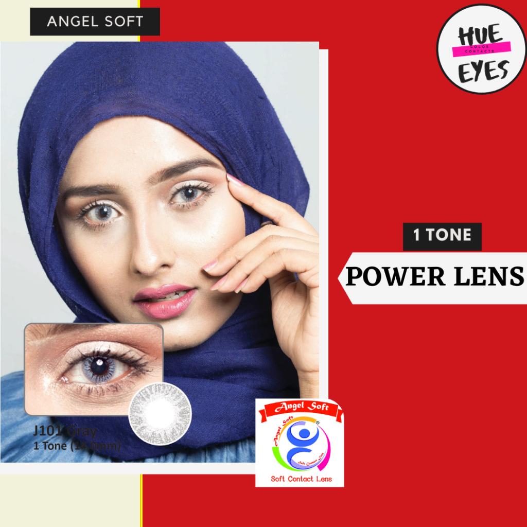 Angel Soft Power Lens (1 Tone) J101 Gray HueEyes