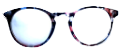 Clear Eye Glass Frame- Code- E10 (#051)